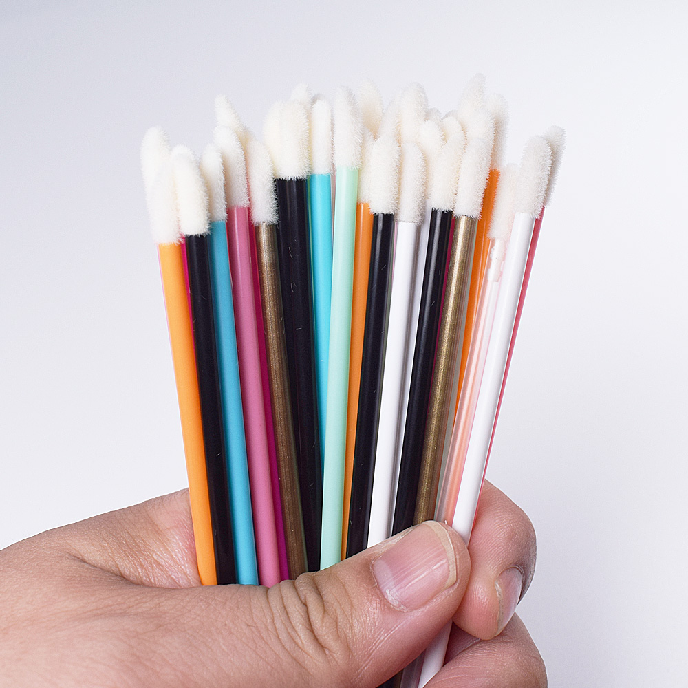 Eyelash Extension Options - 50 pezzi pennello per labbra usa