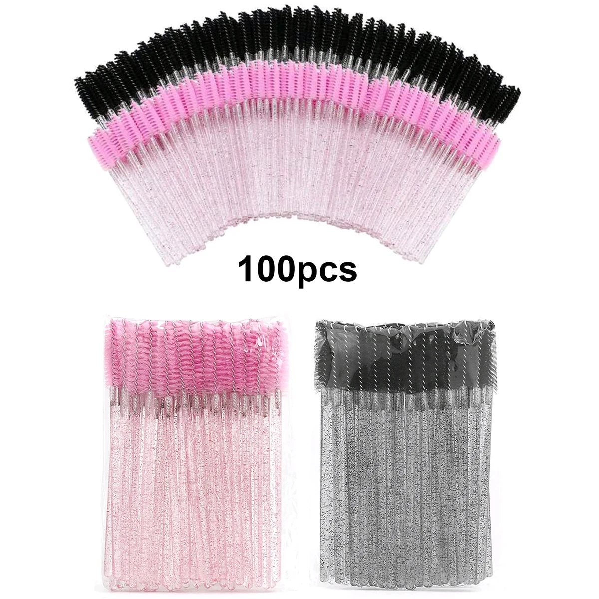 Eyelash Extension Options - 100 pz. di Spazzolini Monouso per