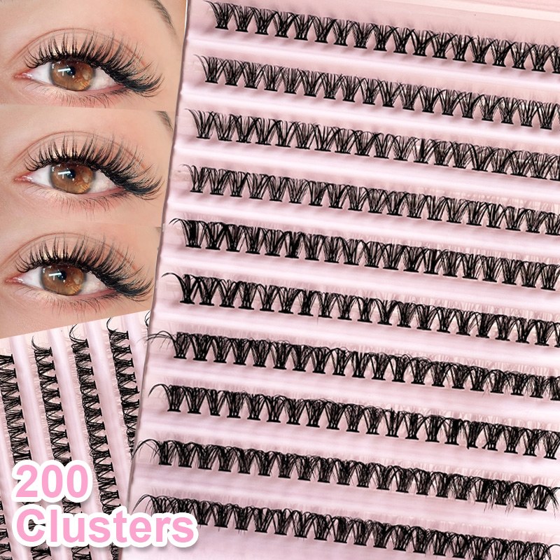 Eyelash Extension Options - Ciglia individuali Tuft per ciglia 8-16mm