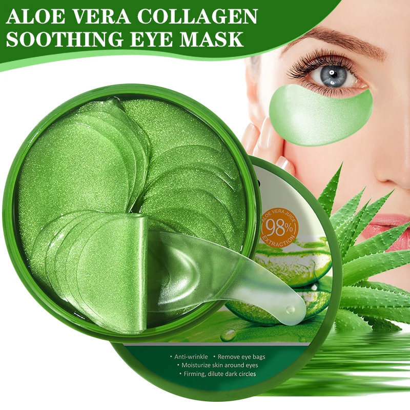 Eye Pad Collagen - 60 pz Aloe Vera Collagene Maschera