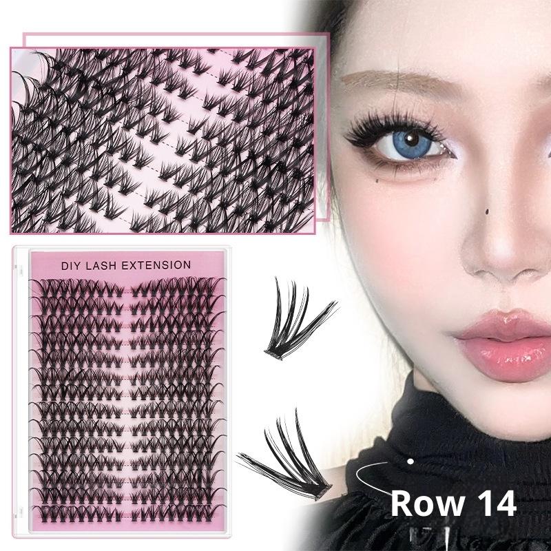 Eyelash Extension Home Service - Ciglia a ciuffetti volumetrici a 14