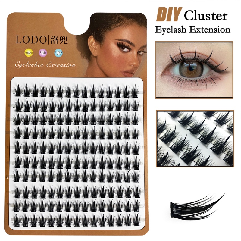 Eyelash Extension Remover At Home - Ciglia Russe in Visone a Ciuffetti,
