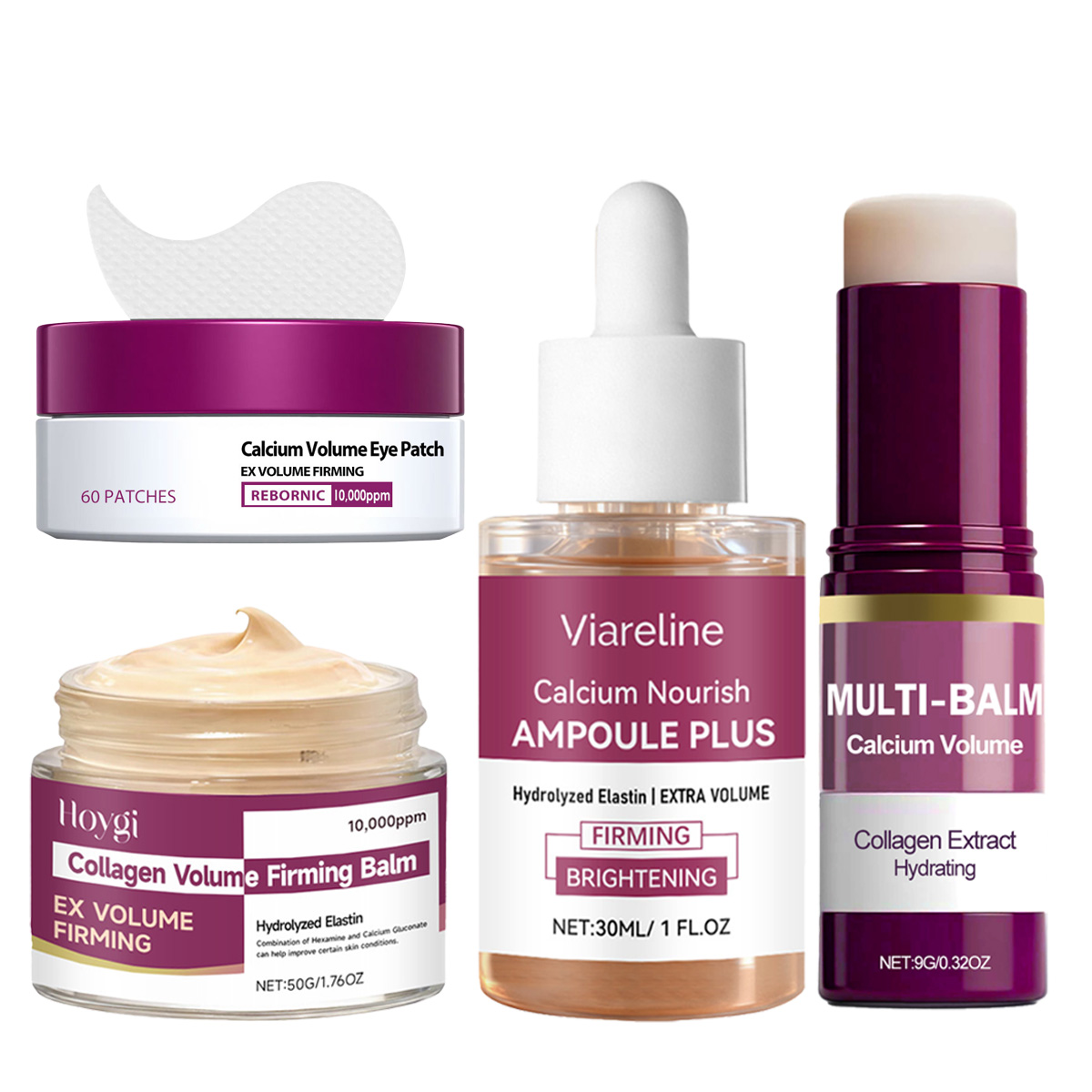 Eye Pad Collagen - Set Skincare al Calcio - Siero