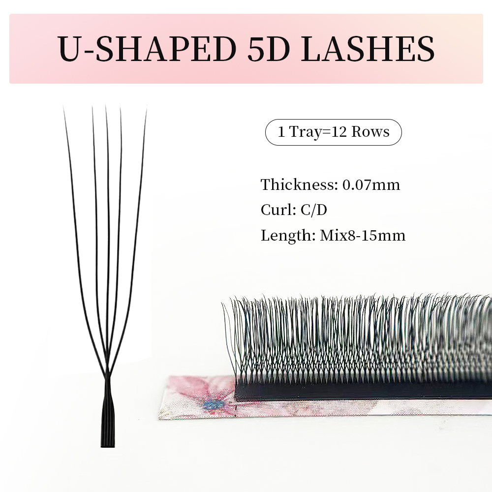 Extension ciglia a U YY 3DW 4D - Eyelash Extension Yelix recensione e prezzo