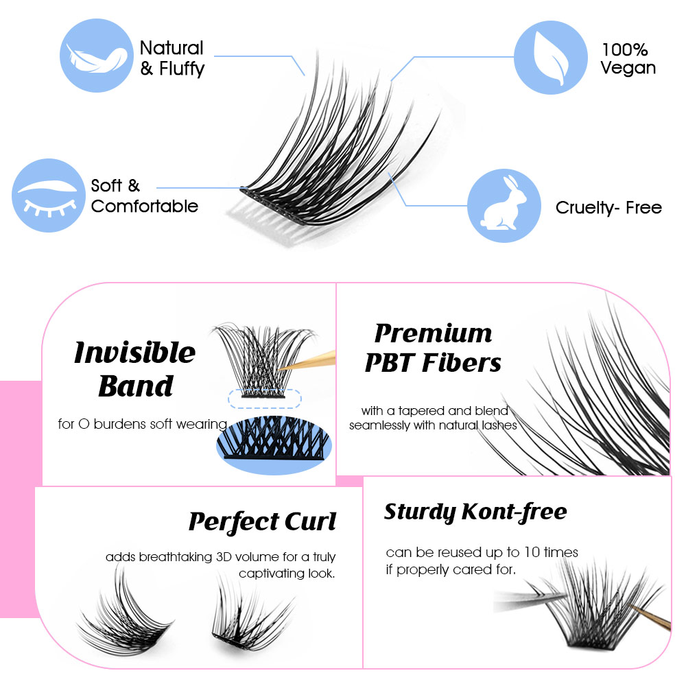 144 pcs ciglia segmentate a gr - Eyelash Extension Remover At Home recensione e prezzo