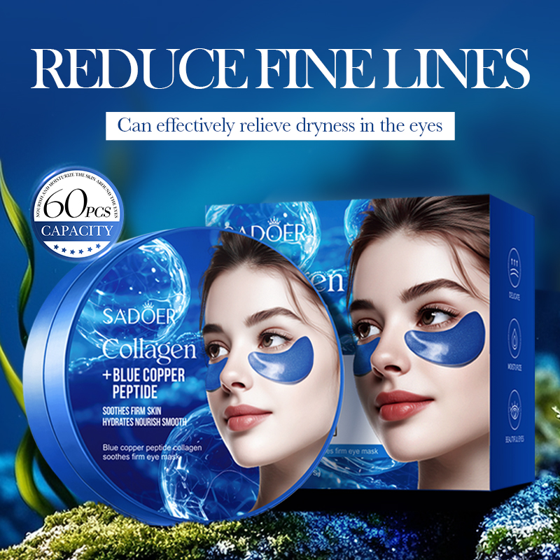 60 pz SADOER Caffeina Cristall - Eye Pad Collagen recensione e prezzo