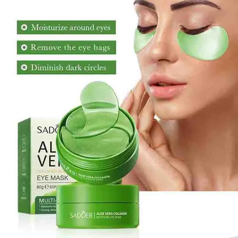 60 pz Aloe Vera Collagene Masc - Eye Pad Collagen recensione e prezzo