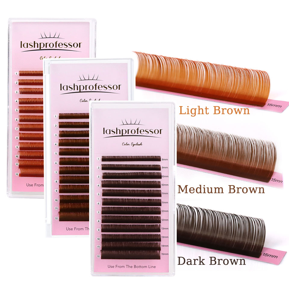 Ciglia color cioccolato cacao  - Eyelash Extension Natural Classic recensione e prezzo