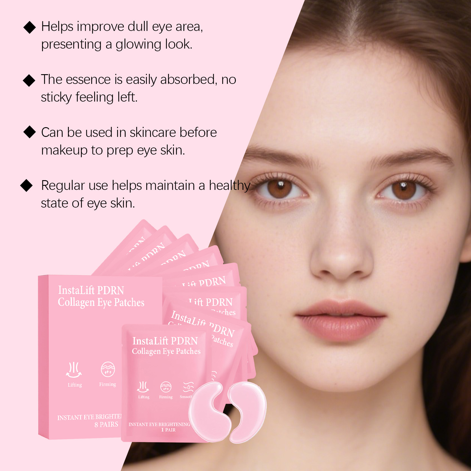 Instalift PDRN Patch per occhi - Eye Pad Collagen recensione e prezzo