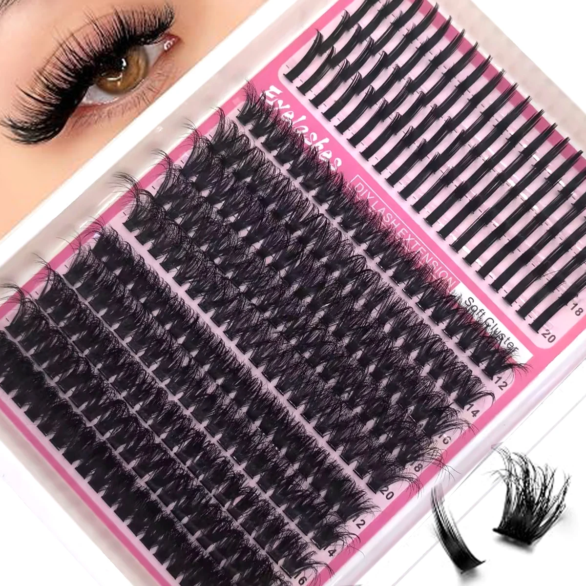 HBZGTLAD Ciglia Finte Segmenta - Eyelash Extension Home Service recensione e prezzo